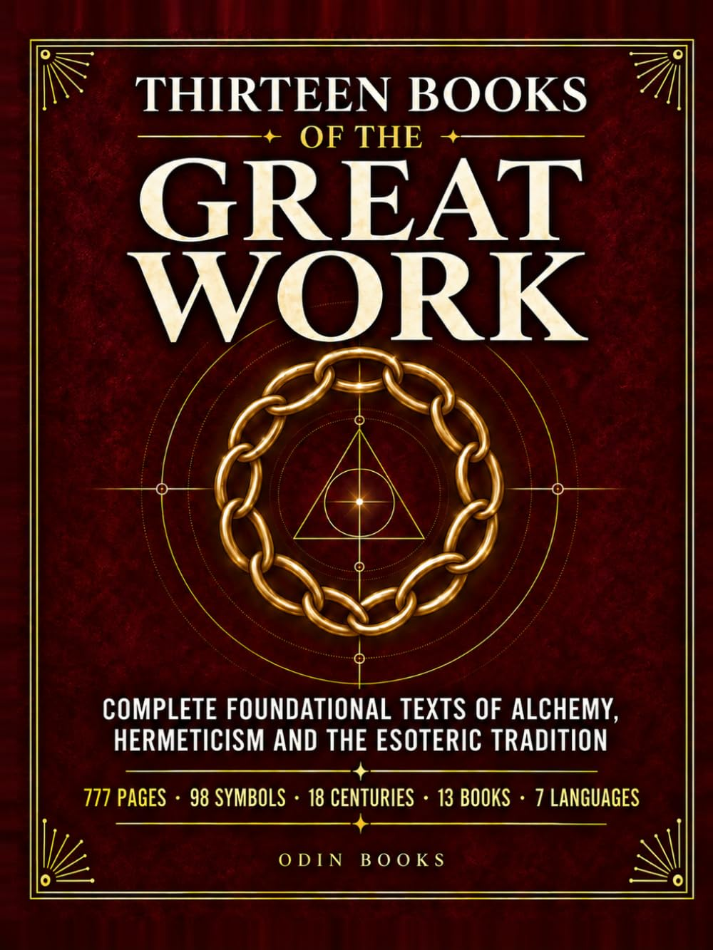 THIRTEEN BOOKS OF THE GREAT WORK book cover